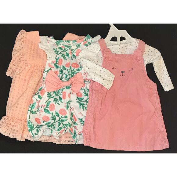 Baby Girl | 6-9 months |Carter's + Others Dresses Romper Outfits | 6-pieces - Picture 1 of 7
